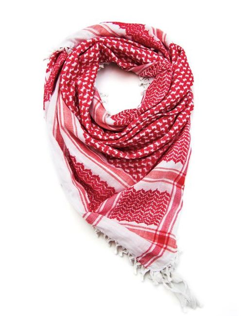 Red & White Arab Mens Muslim Headscarf - Madina Book Centre