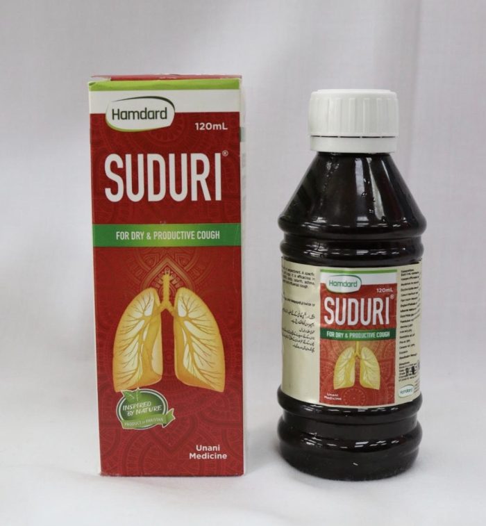 SUDURI (Hamdard) SYRUP For Dry & Productive Cough