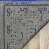 Prayer Mat. Blue mosaic tapestry - Image 5
